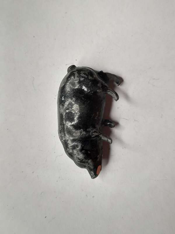Vintage lead farm animals diorama scene accessory