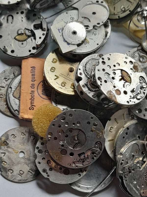 Watch parts for steampunk/repairs