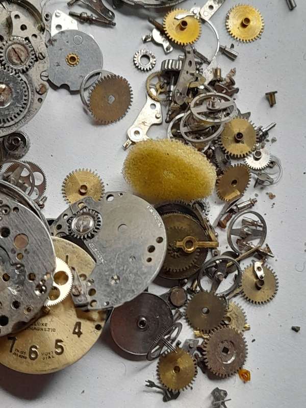 Watch parts for steampunk/repairs