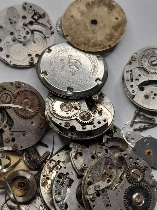 Watch parts for steampunk/repairs