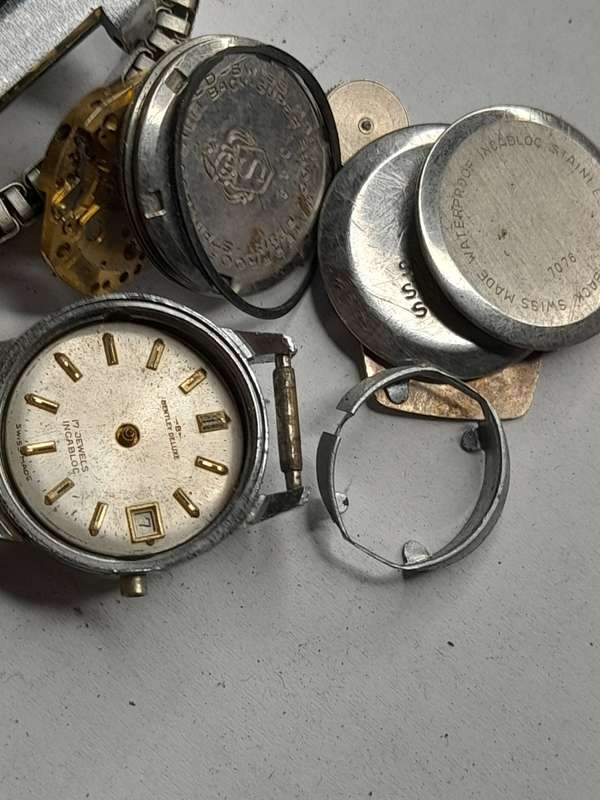 Watch parts for steampunk/repairs