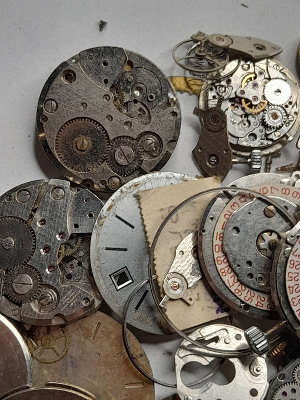 Watch parts for steampunk/repairs