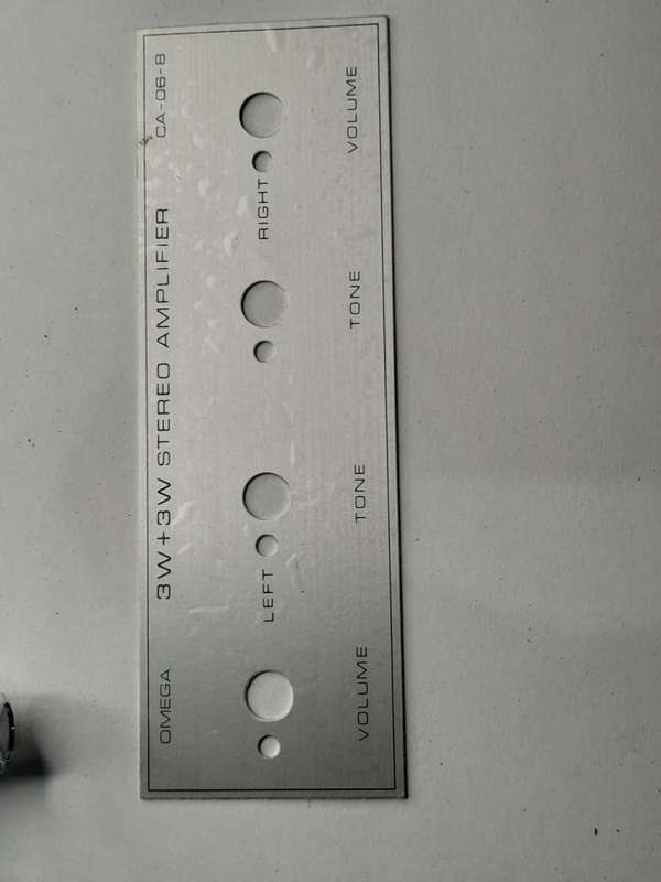 Omega electronic 3W + 3W stereo amplifier Module with Volume & Tone Controls