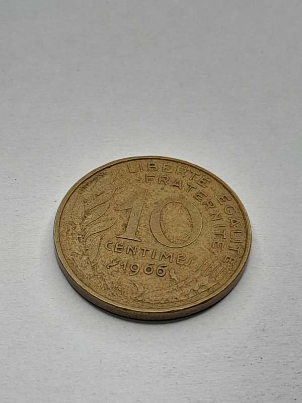 France 1966 10 centimes