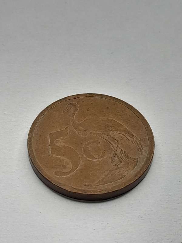 South Africa 2003 5 cents