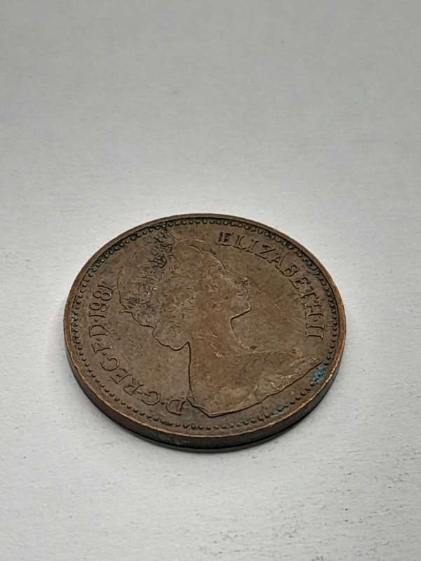 United Kingdom 1981 One New Penny
