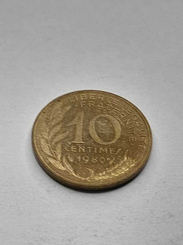 France 10 centimes 1986