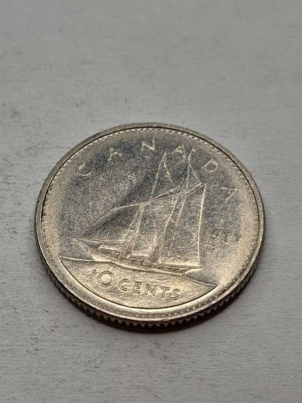 Canada 10 cents 1977