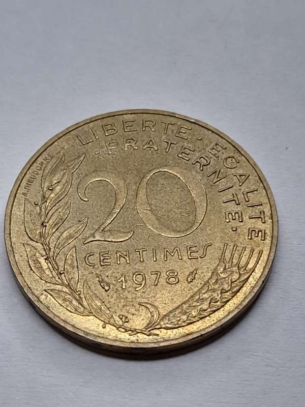 France 20 centimes 1978