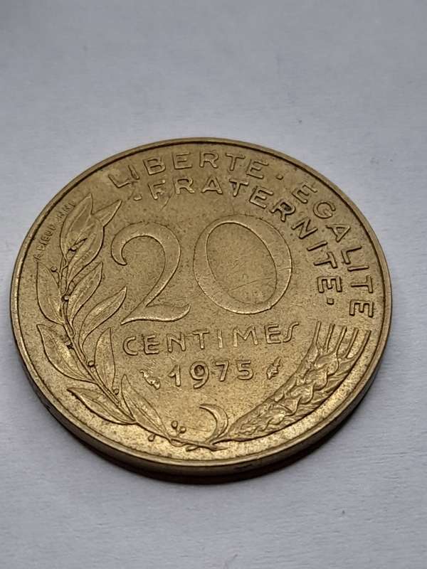 France 20 centimes 1975