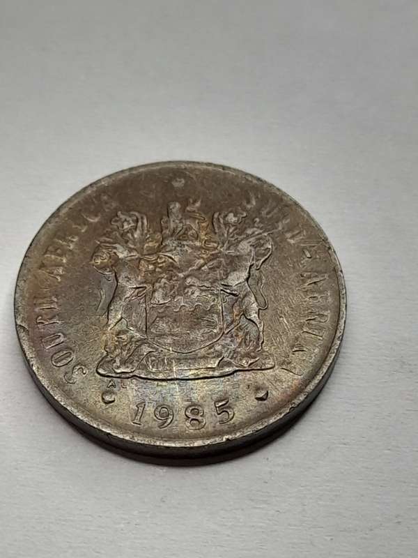 South Africa 1985 ten cents