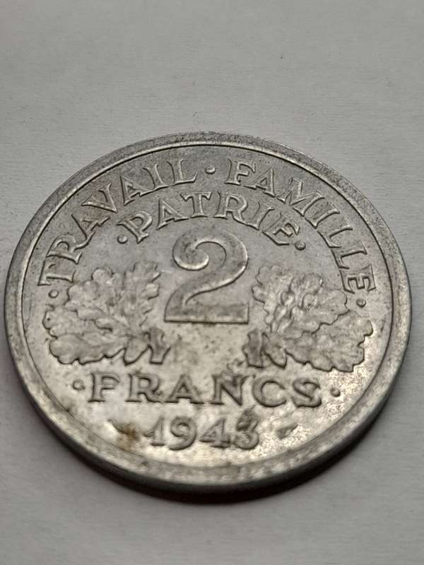 France 2 francs 1943