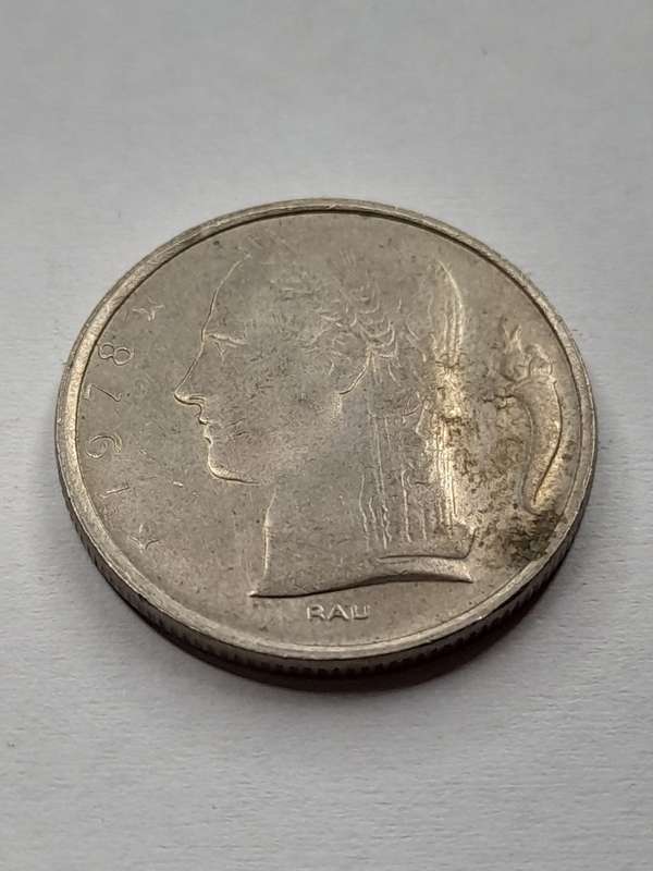 Belgium 5 franc 1978