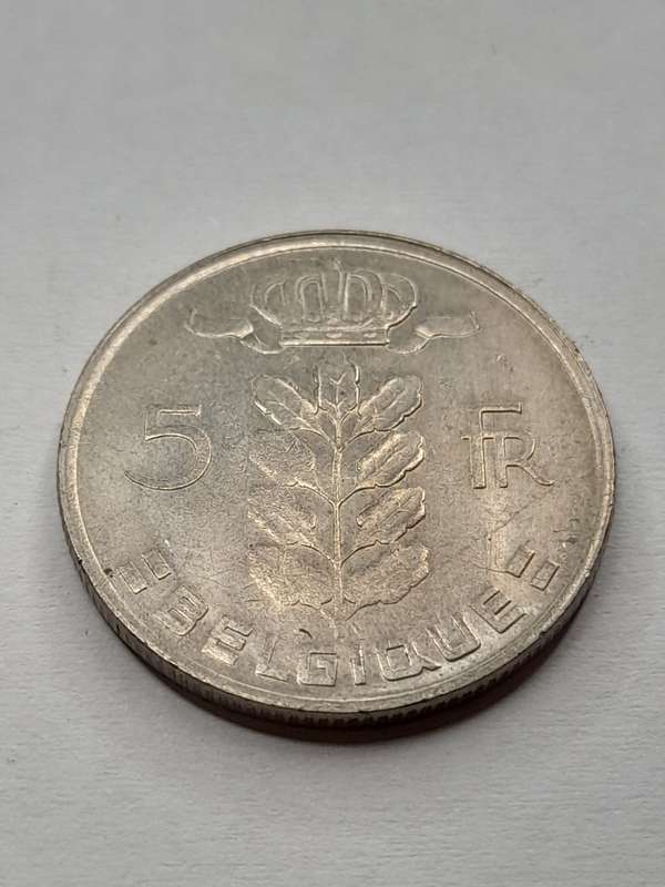 Belgium 5 franc 1978