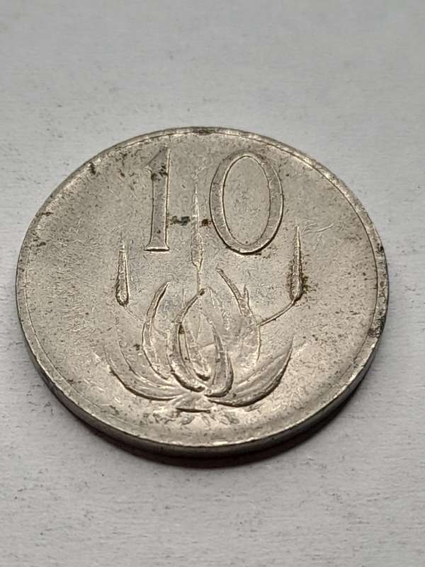South Africa 1984 ten cent