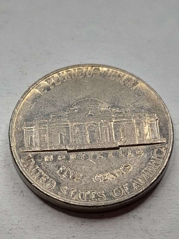 United States of America five cents 1995