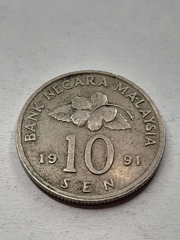 Malaysia 10 Sen 1991