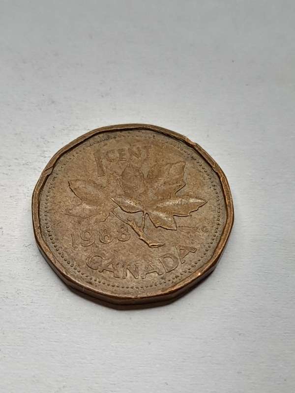Canada 1988 one cent