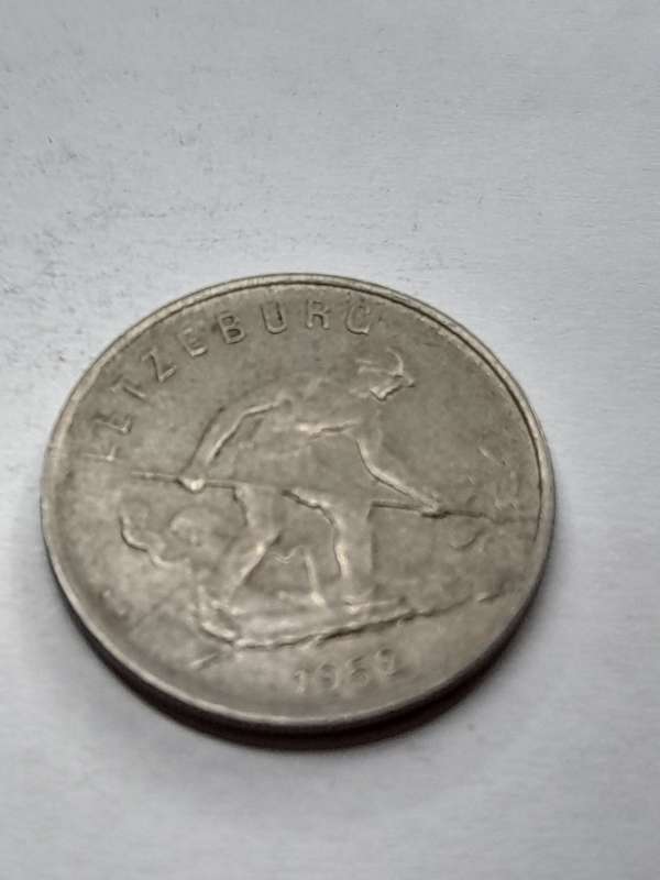 Luxembourg 1 franc 1952
