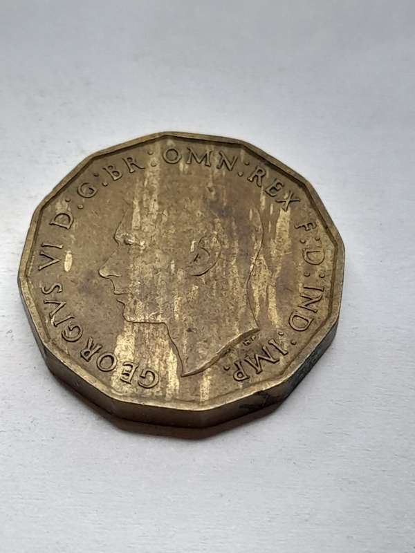 United Kingdom 1941 three pence