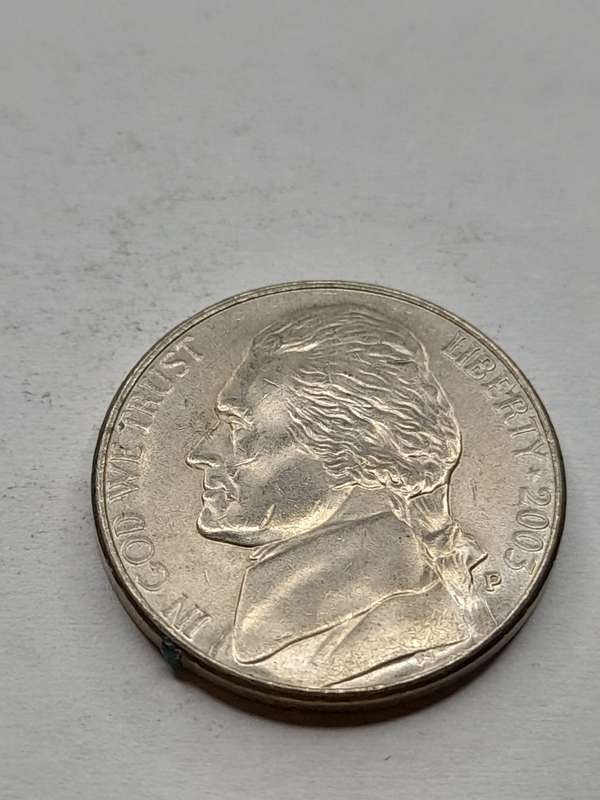 United States of America 2003 five cents