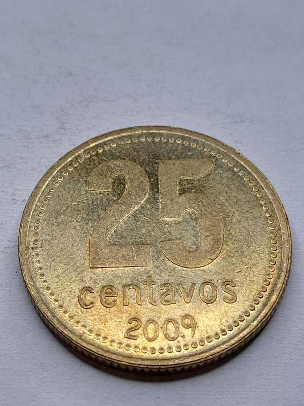 Argentina 2009 25 centimes