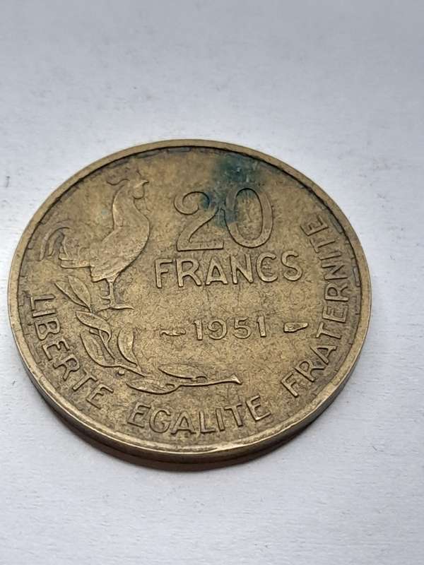 France 20 francs 1951