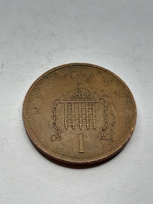 United Kingdom 1973 one new penny