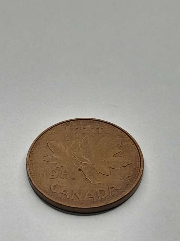 Canada one cent 1981