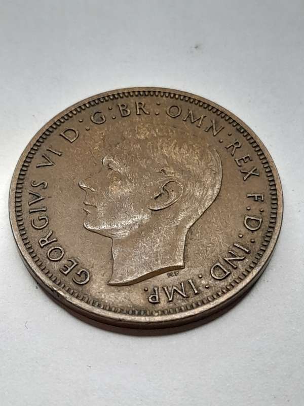 United Kingdom 1/2 penny 1938