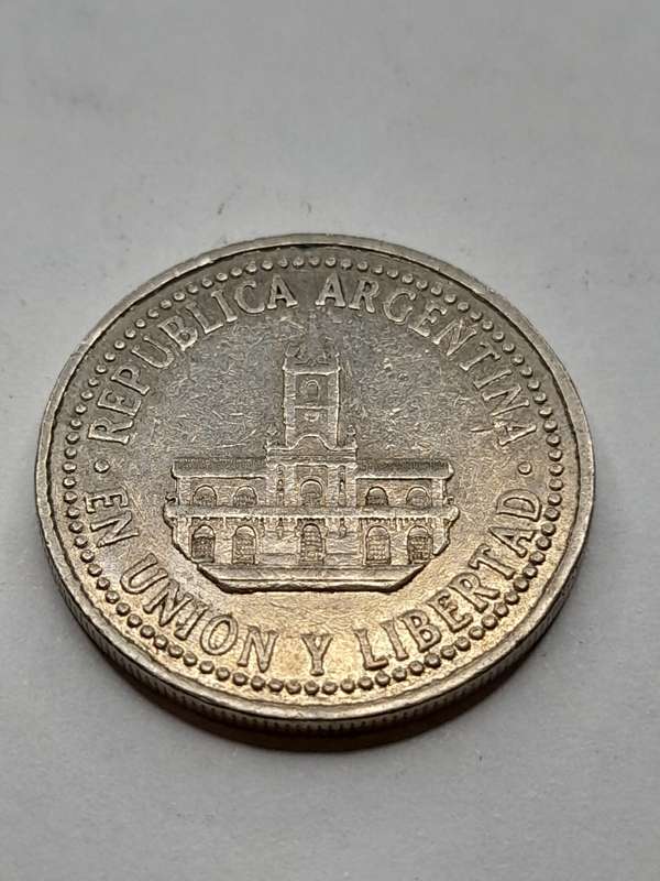 Argentina 25 centavos 1996
