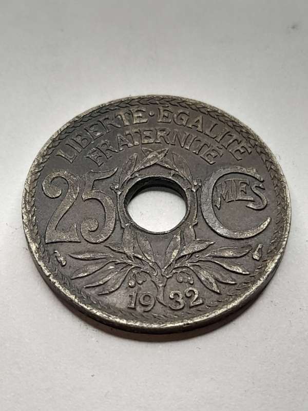 France 25 centimes 1932