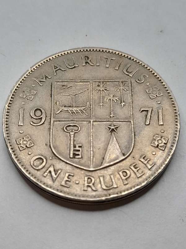 Mauritius One Rupee 1971