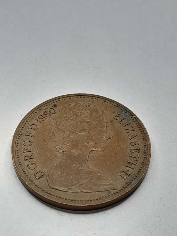 United Kingdom two pence 1980