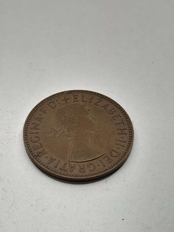 United Kingdom half penny 1959