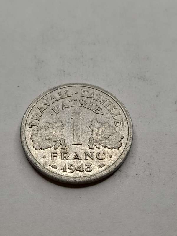 France 1 franc 1943