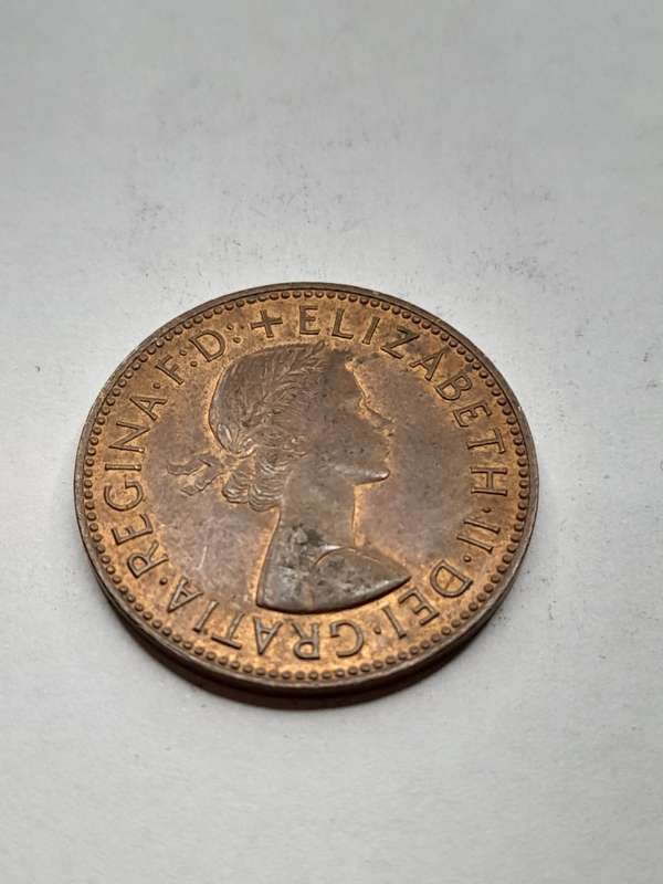 United Kingdom half penny 1967