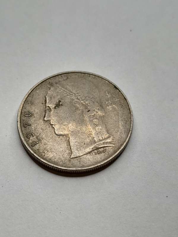 Belgium 1 franc 1970