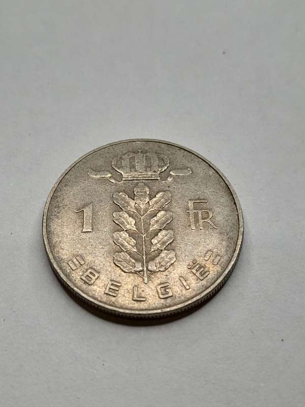 Belgium 1 franc 1970