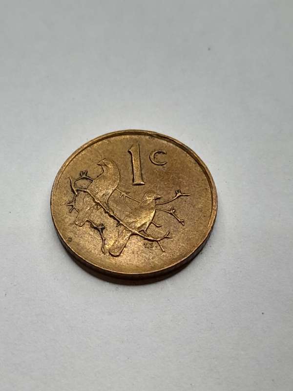 South Africa one cent 1988
