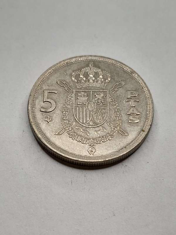 Spain 5 pesetas 1975