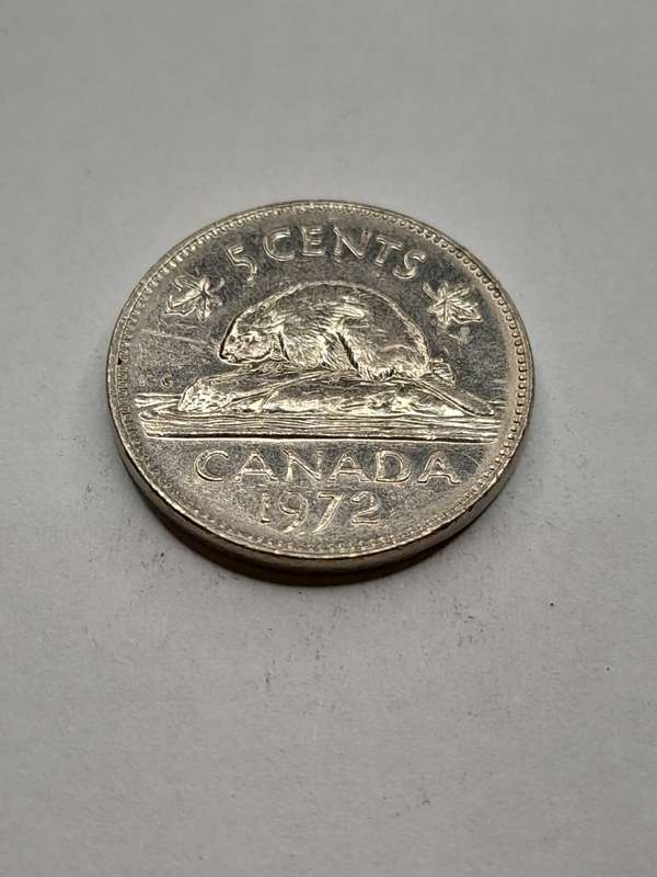 Canada 5 cents 1972