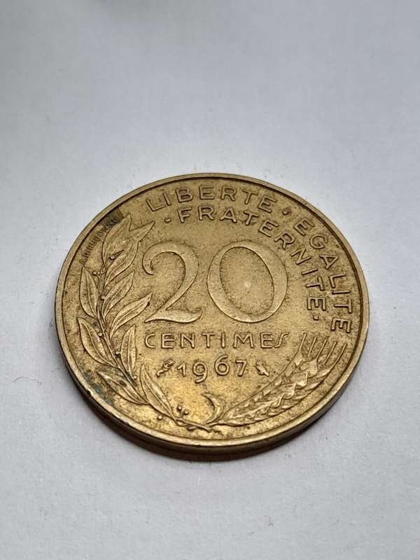 France 20 centimes 1967