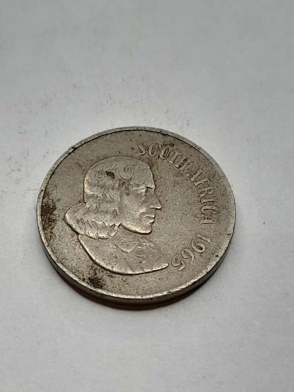 South Africa 10 cents 1965