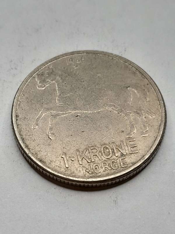 Norway 1 Krone 1966