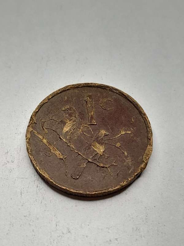 South Africa one cent 1989