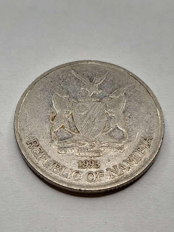 Namibia 50 cents 1993