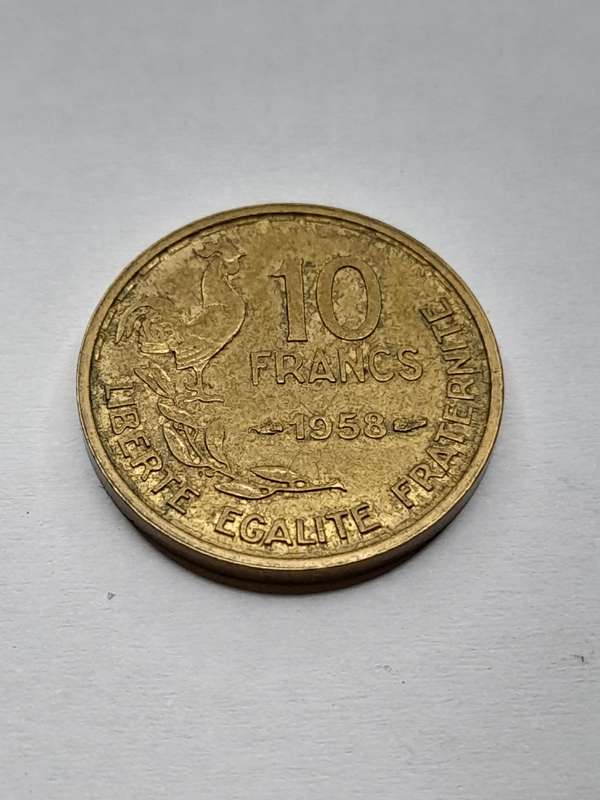France 10 francs 1958