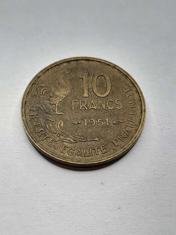 France 10 francs 1951