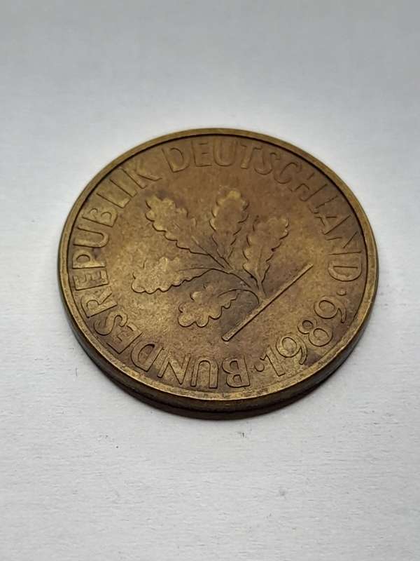 Germany 10 pfennig 1989